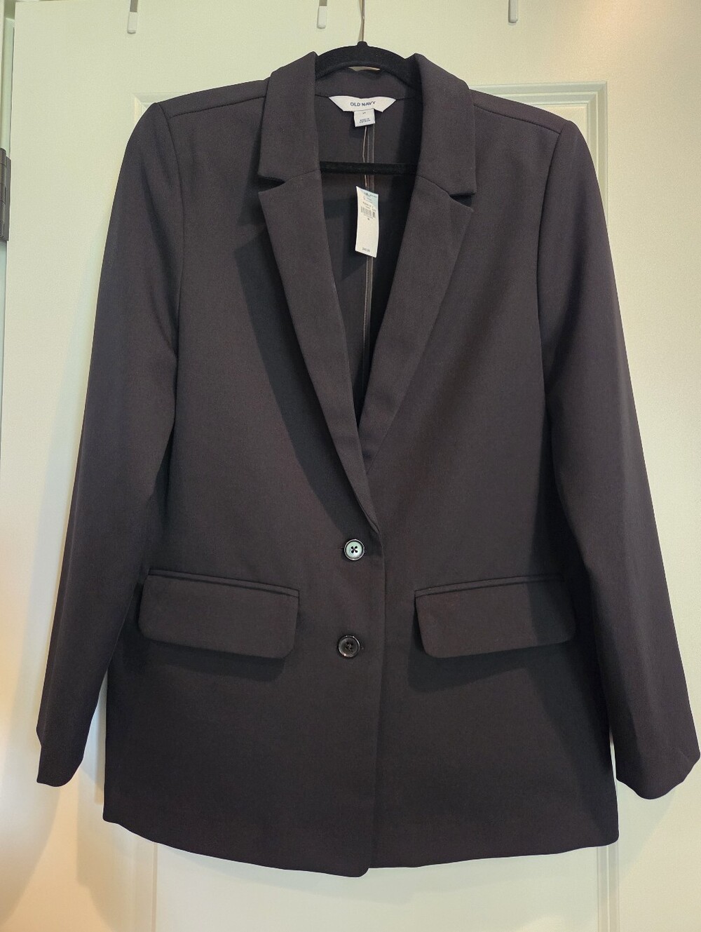 Old Navy Black Single-Button Tailored Blazer